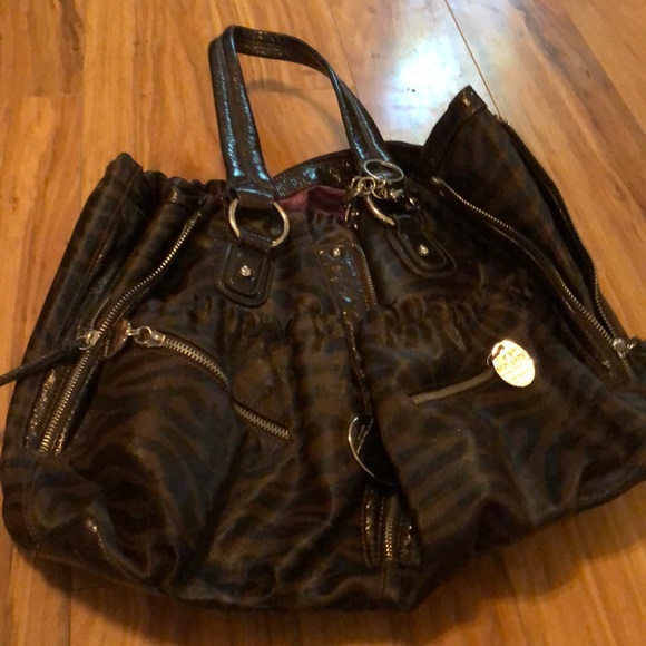 Black and brown Handbag - Picture 4 of 6